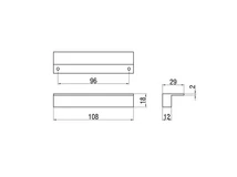 Forest BÚTORFOGANTYÚ A003-096 96 ALUMÍNIUM - 10007650110