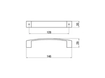 Forest BÚTORFOGANTYÚ A013-128 128 ALUMÍNIUM - 10007650320