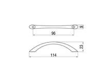 Forest BÚTORFOGANTYÚ E002-096 96 KRÓM - 10007650380