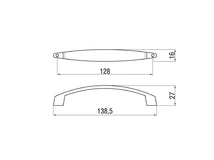 Forest BÚTORFOGANTYÚ E006-128 128 MATT KRÓM - 10007650453