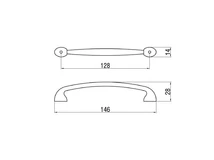 Forest BÚTORFOGANTYÚ E019-128 128 NIKKEL - 10007650671