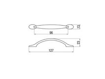 Forest BÚTORFOGANTYÚ E032-096 96 ANTIKOLT BRONZ - 10007650814