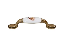 Forest BÚTORFOGANTYÚ E050-96 96 ANTIKOLT BRONZ-BARNA VIRÁG - 10007652030