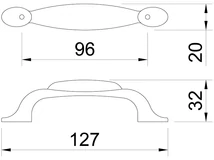 Forest BÚTORFOGANTYÚ E052-96 96 ANTIKOLT BRONZ-BÚZAKALÁSZ - 10007652052