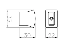 Forest BÚTORFOGANTYÚ E055-034 034 INOX - 10007652110