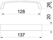 Forest BÚTORFOGANTYÚ E067-128 ACÉL - 10007652370