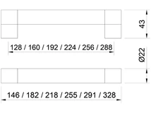 Forest BÚTORFOGANTYÚ E079-160 ACÉL - 10007652540