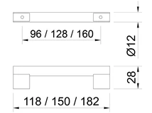 Forest BÚTORFOGANTYÚ A015-096 96 ALUMÍNIUM - 10007653030
