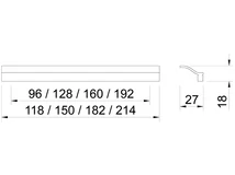 Forest BÚTORFOGANTYÚ A025-160 160 ALUMÍNIUM - 10007653350
