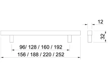 Forest BÚTORFOGANTYÚ A026-128 128 ALUMÍNIUM - 10007653380