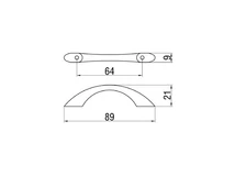 Forest BÚTORFOGANTYÚ P 201/A-64 64 KRÓM - 10007802400