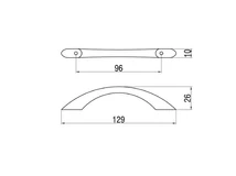 Forest BÚTORFOGANTYÚ P 201/B-96 96 RÓZSAGYÖKÉR - 10007804300