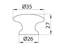 Forest BÚTORFOGANTYÚ S 87-35 GOMB TÖLGY NYERS - 10008005400