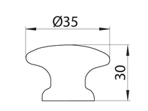 Forest BÚTORFOGANTYÚ S 579-35 GOMB OLASZ ALMA - 10008009072