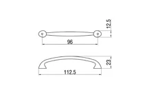 Forest BÚTORFOGANTYÚ G 980-96 96 NIKKEL - 10008105100