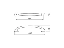 Forest BÚTORFOGANTYÚ G 980-128 128 NIKKEL - 10008105600