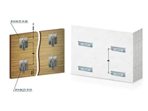 Forest PANELFÜGGESZTŐ 814 RUGÓVAL . NIKKEL - 10009600601