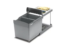 Forest HULLADÉKGYŰJTŐ ART 516 2x16L, 343x475x372 mm SZÜRKE - 10010000700