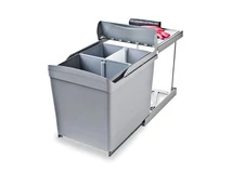 Forest HULLADÉKGYŰJTŐ ART 538 2x21L, 343x475x433 mm SZÜRKE - 10010000750