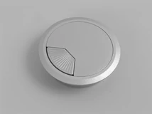 Forest IRODABÚTOR KIEGÉSZÍTŐ 30103 KÁBELKIVEZETŐ ATM:80 EZÜST - 10010400022