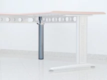 Forest IRODAI ASZTALLÁB SINGAPORE 695mm RAL9006 ALUMÍNIUM - 10010410050