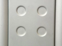 Forest IRODAI ASZTALLÁB BETÉT CANBERRA-PECHINO 615mm RAL9006 KÖRMINTÁS ALUMÍNIUM - 10010410311