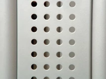 Forest IRODAI ASZTALLÁB BETÉT CANBERRA-PECHINO 615mm RAL9006 KÖR LYUKAS ALUMÍNIUM - 10010410340