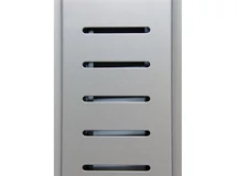 Forest IRODAI ASZTALLÁB BETÉT TOKYO 582mm RAL9006 CSÍKOS LYUKAS ALUMÍNIUM - 10010410380