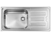 Forest CM MOSOGATÓ CRISTAL 1 MEDENCE+CSEPEGTETŐ 1000x500mm ACÉL - 10012130180