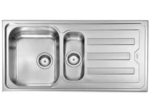 Forest CM MOSOGATÓ CRISTAL 1,5 MEDENCE+CSEPEGTETŐ 1000x500mm ACÉL - 10012130320