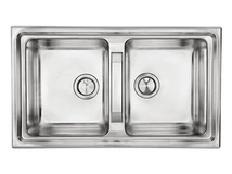 Forest CM MOSOGATÓ BRANDO 2 MEDENCE 860x500mm ACÉL - 10012130540