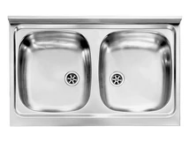 Forest CM MOSOGATÓ MONDIAL TELETETŐS 2 MEDENCE 800x500mm ACÉL - 10012130910