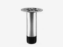 Forest FÉM SZEKRÉNYLÁB 323/H-100 ÁLLÍTHATÓ 100 mm HORGANYZOTT - 10014100500