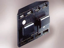 Forest MŰANYAG SZEKRÉNYLÁB 228 CSAPOS KLIPTALP - FEKETE - 10014101600