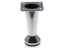 Forest FÉM DESIGN LÁB EM-077-A 80mm KRÓM - 10014110010