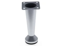 Forest FÉM DESIGN LÁB EM-077-A 100mm MATT KRÓM - 10014110021