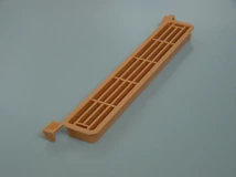 Forest SZELLŐZŐRÁCS MŰANYAG 444 NÉGYSZÖG ALAKÚ 203x35x14 mm BÜKK - 10014201300