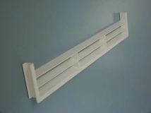 Forest SZELLŐZŐRÁCS MŰANYAG 449 LÁBAZATELEMBE ÉPITHETÖ 390x65x18 mm FEHÉR - 10014202000