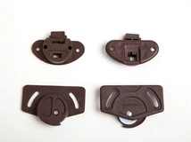 Forest TOLÓAJTÓ BÚTORLAPHOZ SL02+SL03 EXCENTERES GÖRGŐ 20kg, 2+2db BARNA - 10014500211