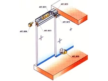 Forest TOLÓAJTÓ BÚTORLAPHOZ 900 SZETT ÜVEGAJTÓHOZ TEHERB: 15 kg ALUMÍNIUM - 10014600450