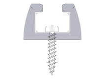 Forest TOLÓAJTÓ BÚTORLAPHOZ TOLÓAJTÓ D FEJŰ CSAVAR 2,5x18mm (fej:3,5mm) SZÜRKE - 10014610145