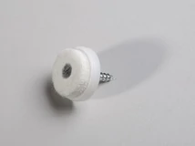 Forest PADLÓVÉDŐ CSÚSZTATÓSZEG 24mm CSAVARRAL FEHÉR - 10015506010