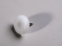 Forest PADLÓVÉDŐ CSÚSZTATÓSZEG 25mm SZEGGEL FEHÉR - 10015506030