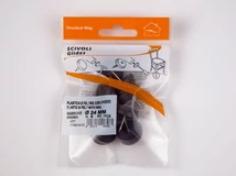 Forest PADLÓVÉDŐ CSÚSZTATÓSZEG 24mm SZEGGEL 8db/Blister BARNA - 10015506101