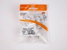 Forest PADLÓVÉDŐ CSÚSZTATÓSZEG 25mm SZEGGEL 8db/Blister FEHÉR - 10015506130