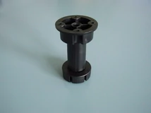 Forest MŰANYAG SZEKRÉNYLÁB 02.A100 ÁLLÍTHATÓ 100 mm FEKETE - 10114100200