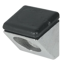 282.18.706 Polctartó nikkel/fekete csavarozható