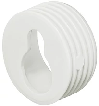 290.51.720 Keretfüggesztő  20x10mm fehér műanyag