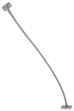 366.73.200 Lenyíló-határoló műanyag 200mm ezüst