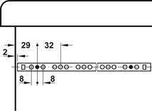 450.25.415 Fióksín golyós N10T 17/214mm